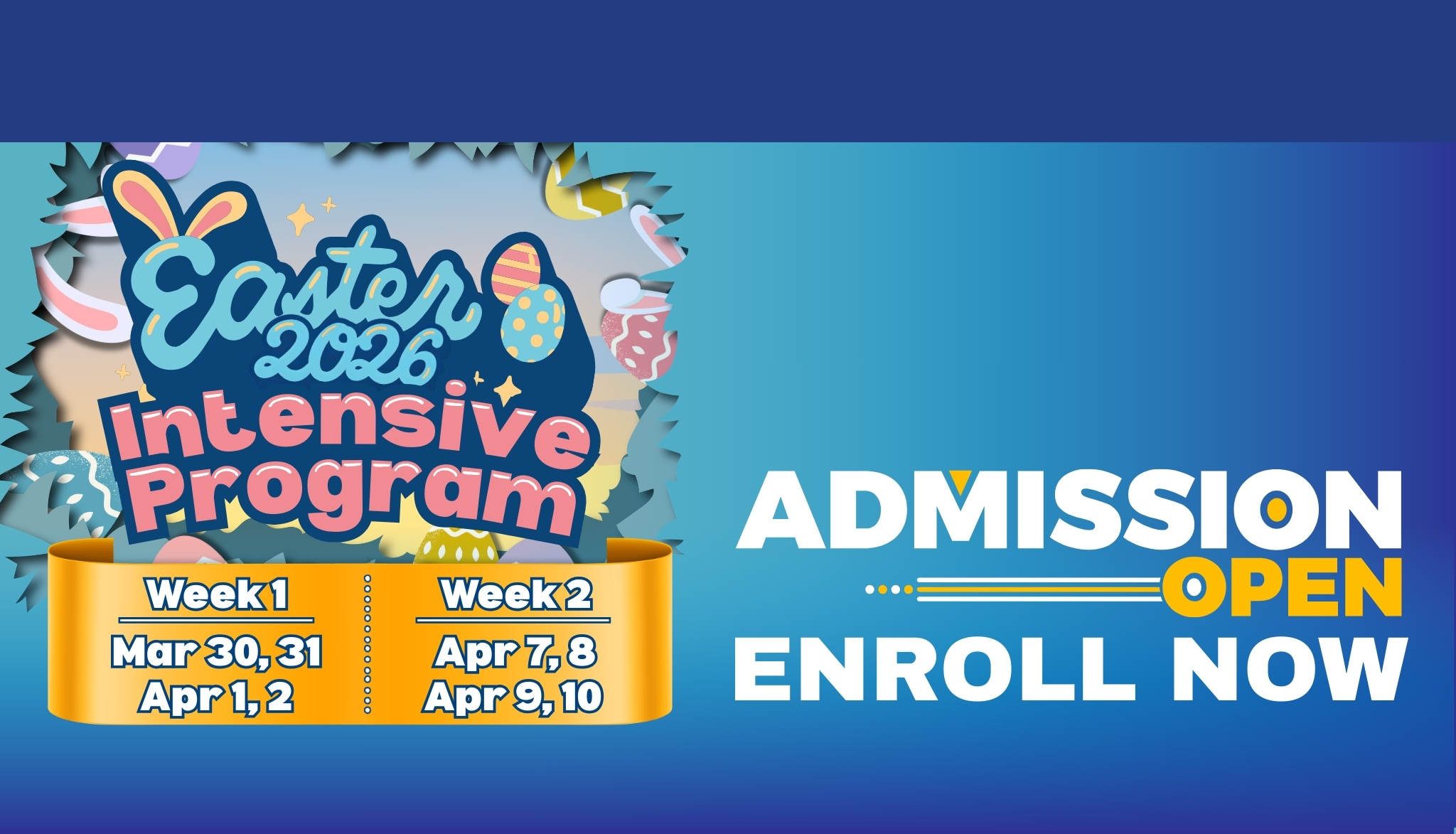 2026 Easter Intensive Program
